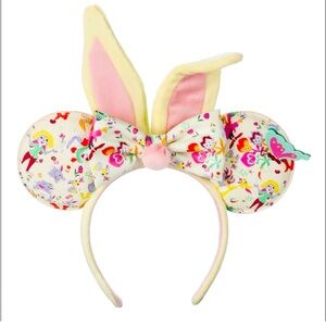 NEW Disney Minnie Mouse Easter Bunny Ears Mickey Headband